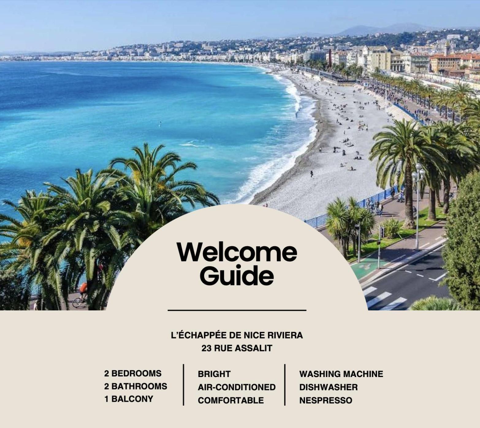 L'Echappee De Nice Riviera I Centre-Ville I Climatise I Proche Gare Et Plage I Ideal Couple Et Famille エクステリア 写真